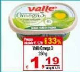 CTS Supermercati Vallè Burro offerta