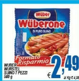 DEM Wuber Wurstel offerta