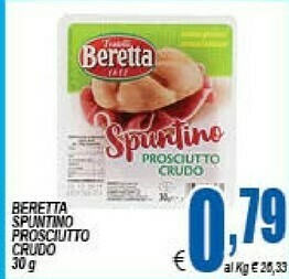 DEM Beretta Prosciutto crudo offerta