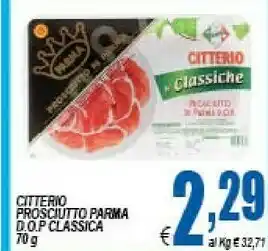 DEM Citterio Prosciutto di Parma offerta