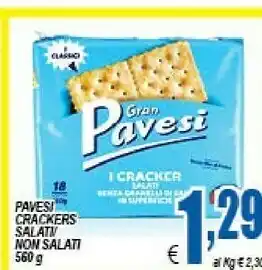 DEM Pavesi Crackers offerta