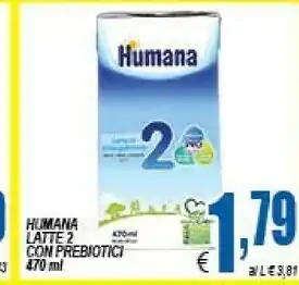 DEM Humana Latte per neonati offerta