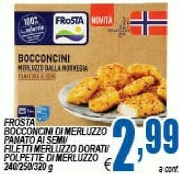 DEM Frosta Filetti di merluzzo offerta