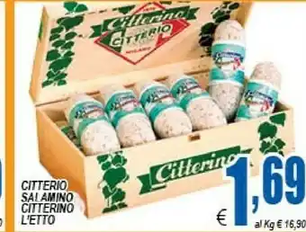 DEM Citterio Salame offerta