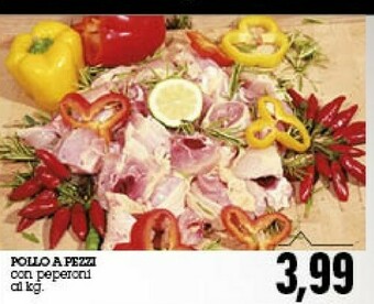 Emi Supermercati Pollo A Pezzi Con Peperoni offerta