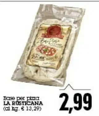 Emi Supermercati La Rusticana Base Per Pizza offerta