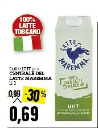 Emi Supermercati Latte maremma Latte UHT P.s. Centrale offerta