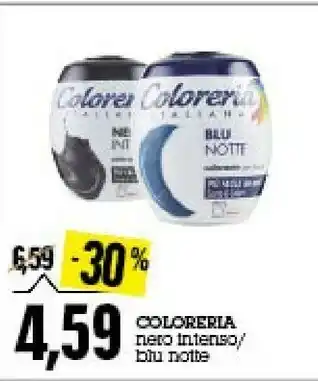 Coloreria Italiana Nero Intenso/ Blu Notte