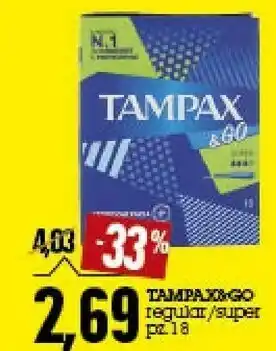 Emi Supermercati Tampax & Go Regular/Super offerta