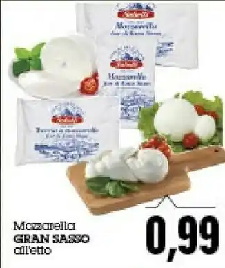 Emi Supermercati Gran Sasso Mozzarella offerta