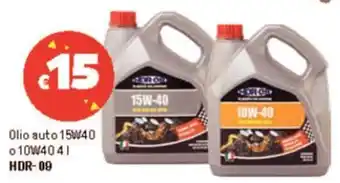 Iper La Grande Olio auto 15W40 010W4041 HDR-09 offerta