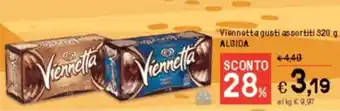 Iper La Grande Viennetta gusti assortiti 320 g conf. 8 pezzi ALGIDA offerta
