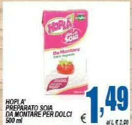 Gros Hoplà Panna offerta