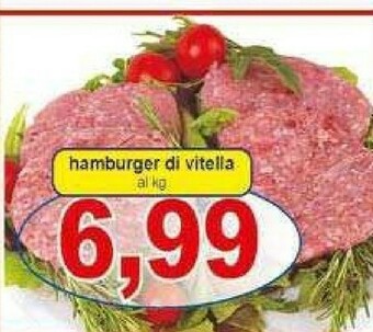 Gros Hamburger Di Vitella offerta