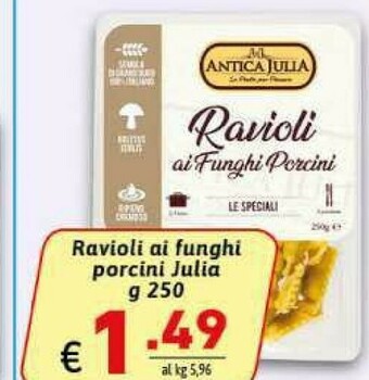 Ipercarni Julia Ravioli offerta