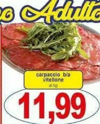 Pewex Carpaccio Vitellone offerta