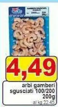 Pewex Arbi Gamberi Sgusciati offerta