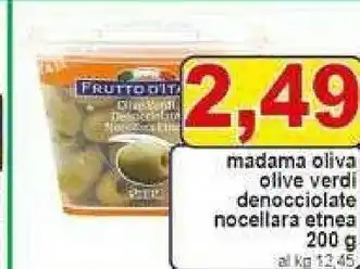 Pewex Madama oliva Olive Verdi Denocciolate Nocellara Etnea 200 G(ml) offerta