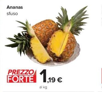 Carrefour Ananas sfuso offerta