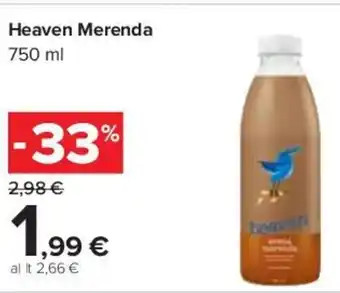 Carrefour Heaven Merenda 750 ml offerta