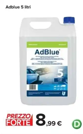 Carrefour Adblue 5 litri offerta