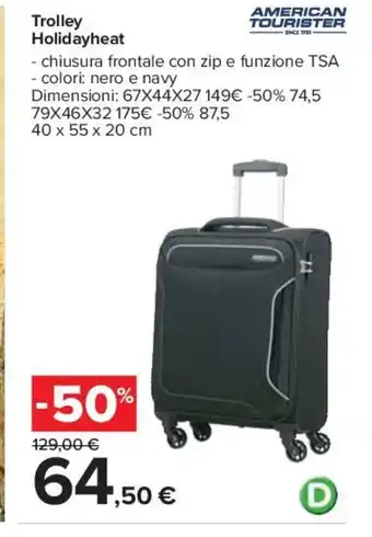 Carrefour Trolley Holidayheat offerta