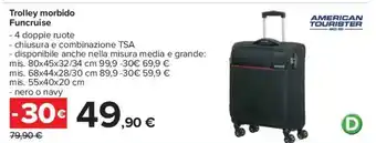 Carrefour Trolley morbido Funcruise offerta