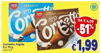 A&O Algida Cornetto 75 G(ml) offerta