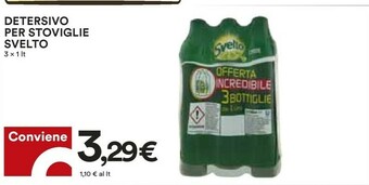Coop Svelto Detersivo Per Stoviglie offerta