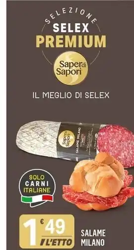 Supermercati Dok Saper di sapori salame milano offerta