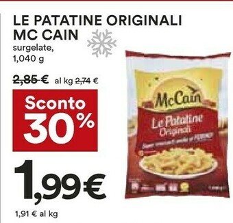 Coop Mccain Le Patatine Originali offerta