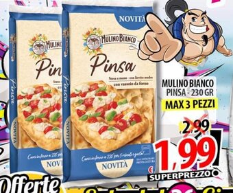 Il Genio Supermercato MULINO BIANCO PINSA-230 GR offerta