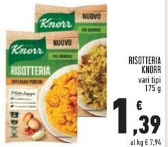 Conad City Knorr risotteria offerta