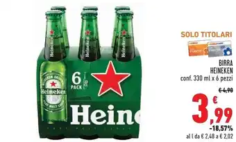 Conad City Heineken birra offerta