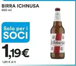 Ipercoop Ichnusa birra offerta