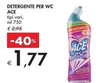 Bennet Ace detergente per wc offerta