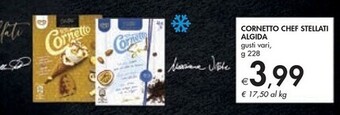 Bennet Algida cornetto chef stellati offerta