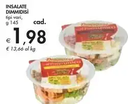 Bennet Dimmidisì insalate offerta
