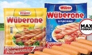 Bennet Wuber würstel wüberone offerta