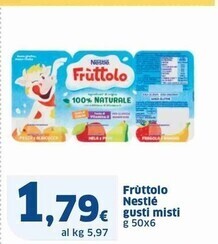 Sigma Nestlè fruttolo offerta