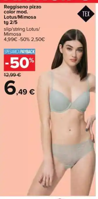 Reggiseno pizzo color mod. Lotus/Mimosa tg 2/5