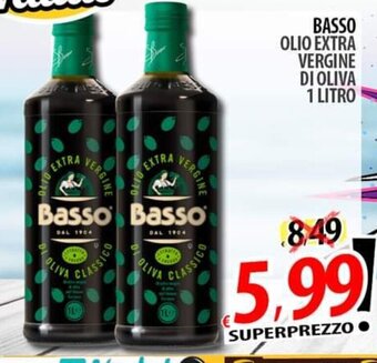 Il Genio Supermercato BASSO OLIO EXTRA VERGINE DI OLIVA 1 LITRO offerta
