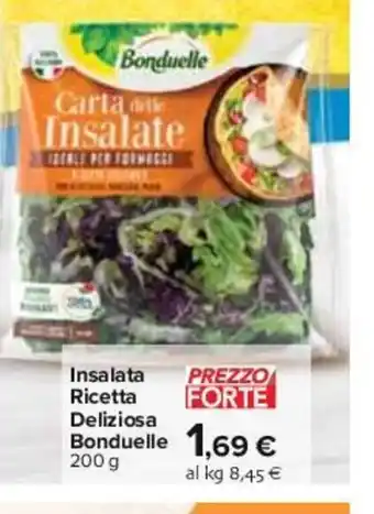 Carrefour Insalata Ricetta Deliziosa Bonduelle 200g offerta