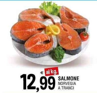 SALMONE NORVEGIA A TRANCI