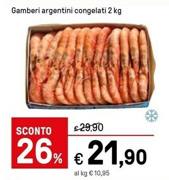 Iper La Grande Gamberi Argentini offerta