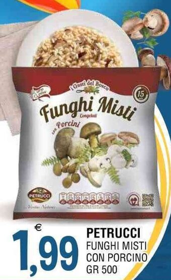 PETRUCCI FUNGHI MISTI CON PORCINO GR 500