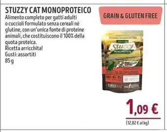 Il Gigante STUZZY CAT MONOPROTEICO 85 g offerta