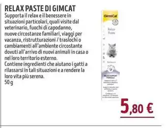 RELAX PASTE DI GIMCAT 50g