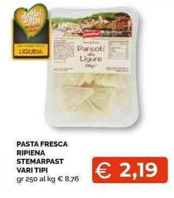 Mercatò Local PASTA FRESCA RIPIENA STEMARPAST VARI TIPI gr 250 offerta