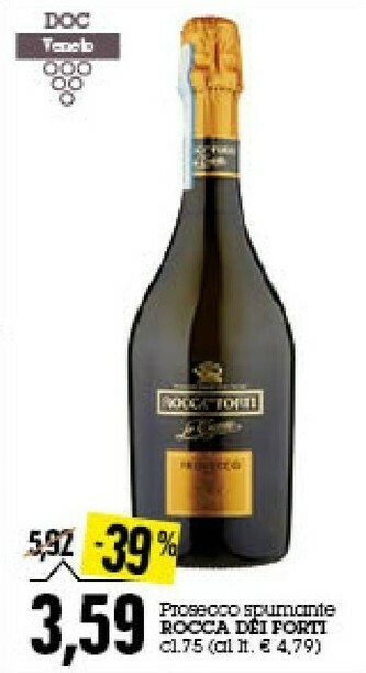 Rocca Déi Forti Prosecco Spumante